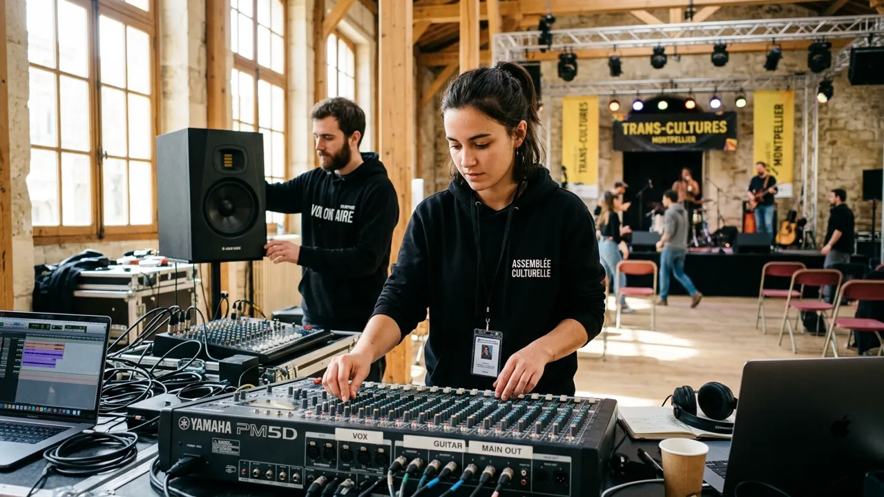 Coordination technique des festivals de plein air en Occitanie