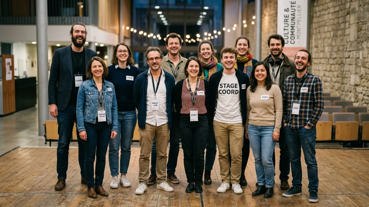 Membres du bureau et techniciens de l'association AIRES-GE